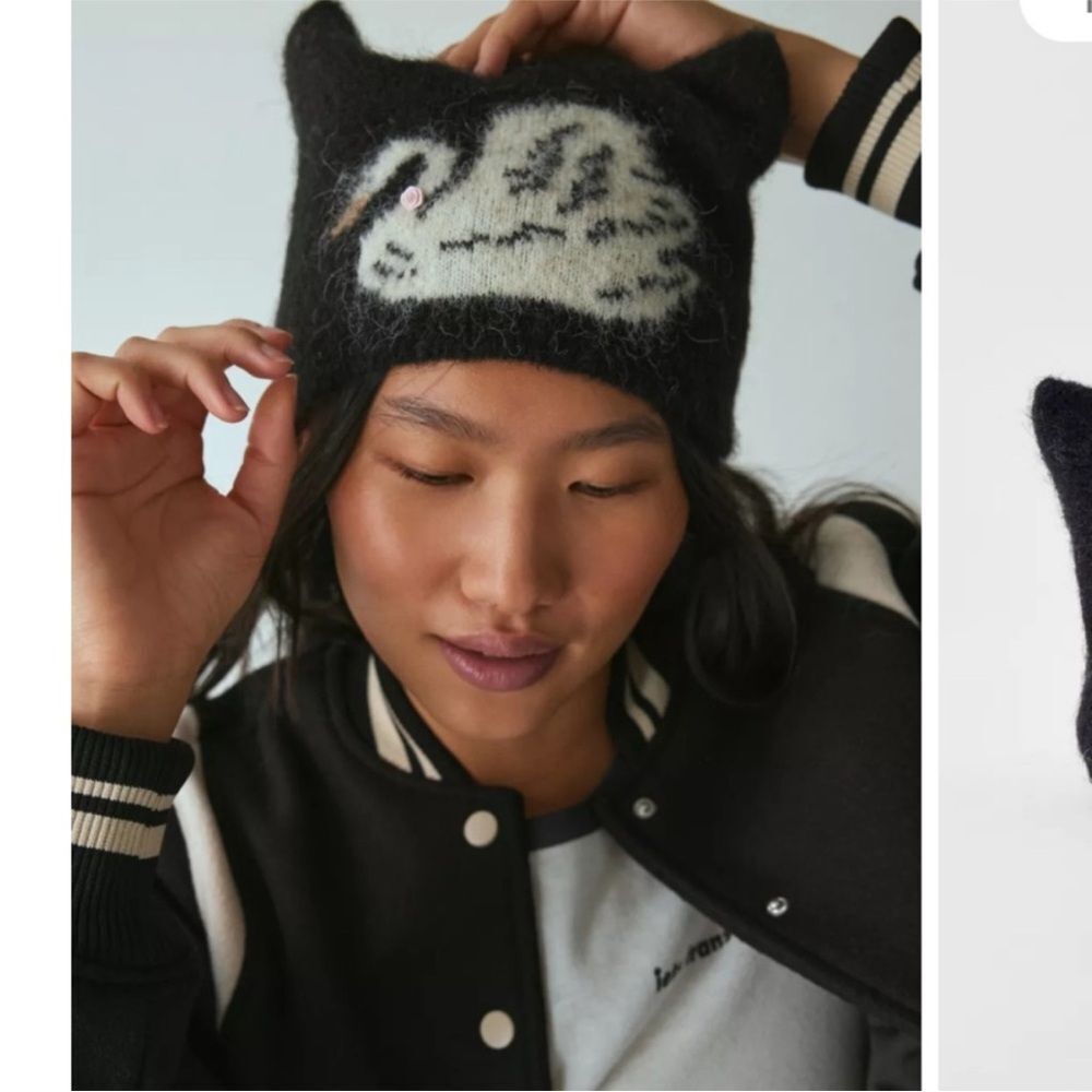 Urban Outfitters Mylo Swan
Fuzzy Beanie